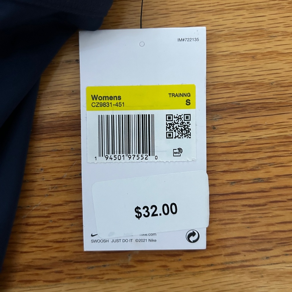 NIke Volleyball Spandex Navy - Picture 2 of 3